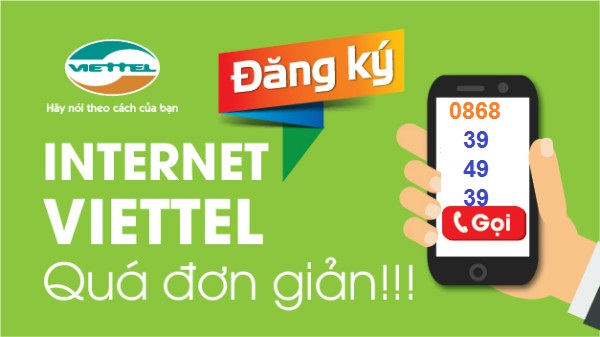 đăng ký internet wifi viettel