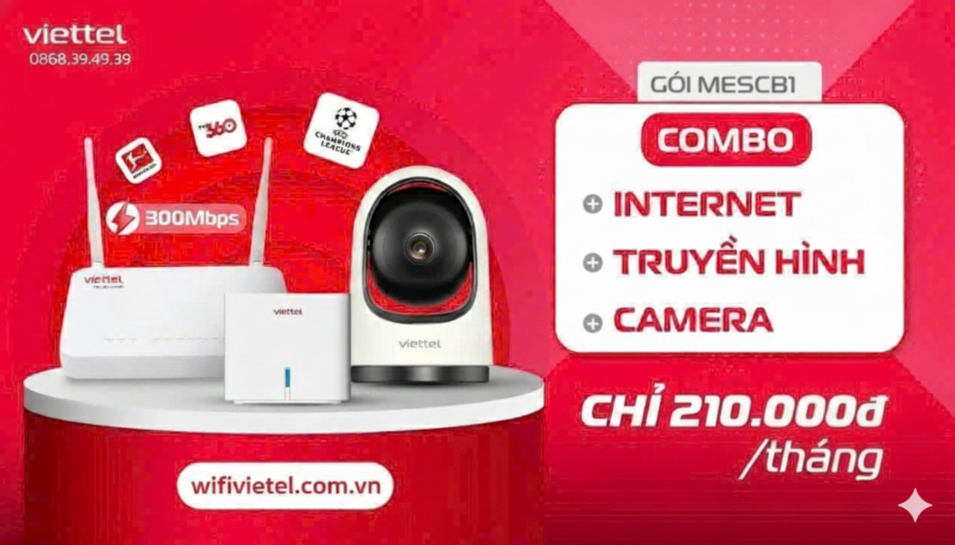 Gói siêu combo meshcb1 Viettel